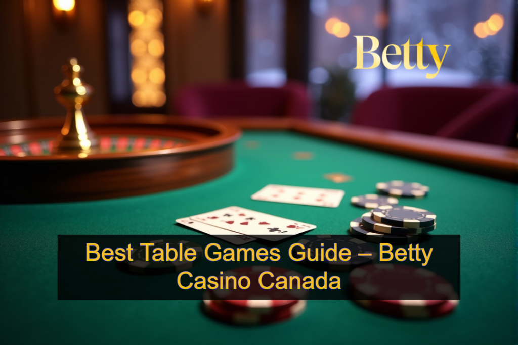 Best Table Games Guide – Betty Casino Canada