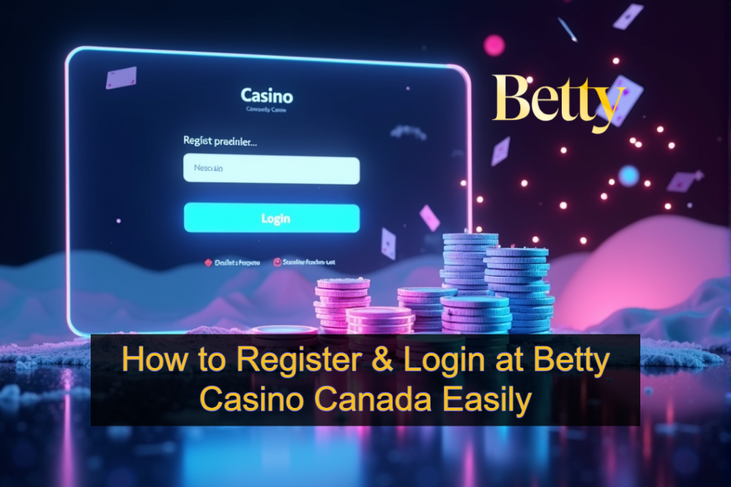 How to Register & Login at Betty Casino Canada Easily